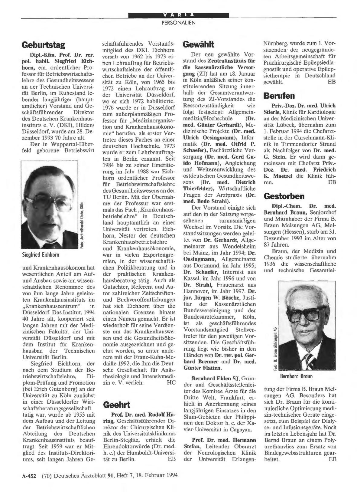 Vorschauseite 1: Gestorben