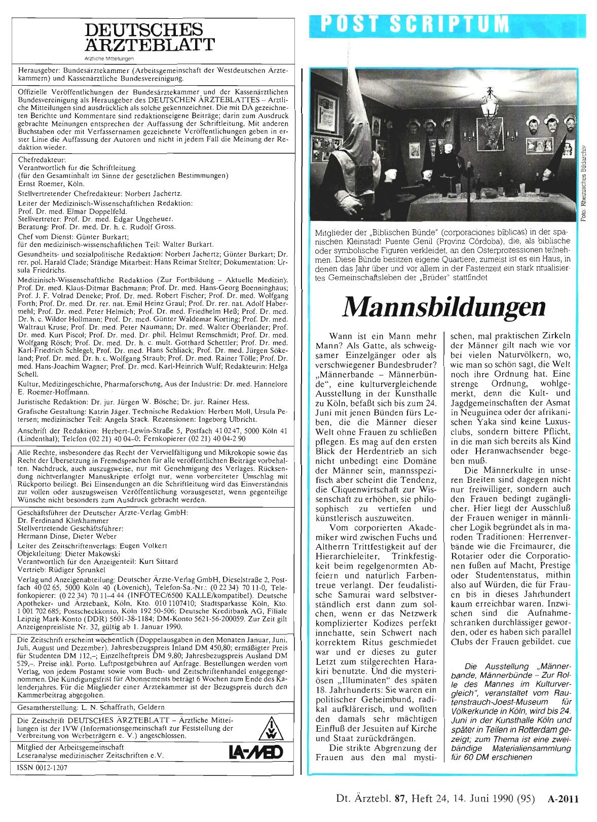 Vorschauseite 1: Mannsbildungen
