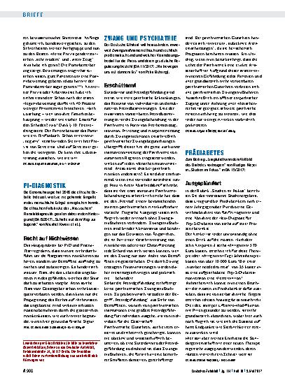 Vorschauseite 1: Prädiabetes: Ausgeplündert