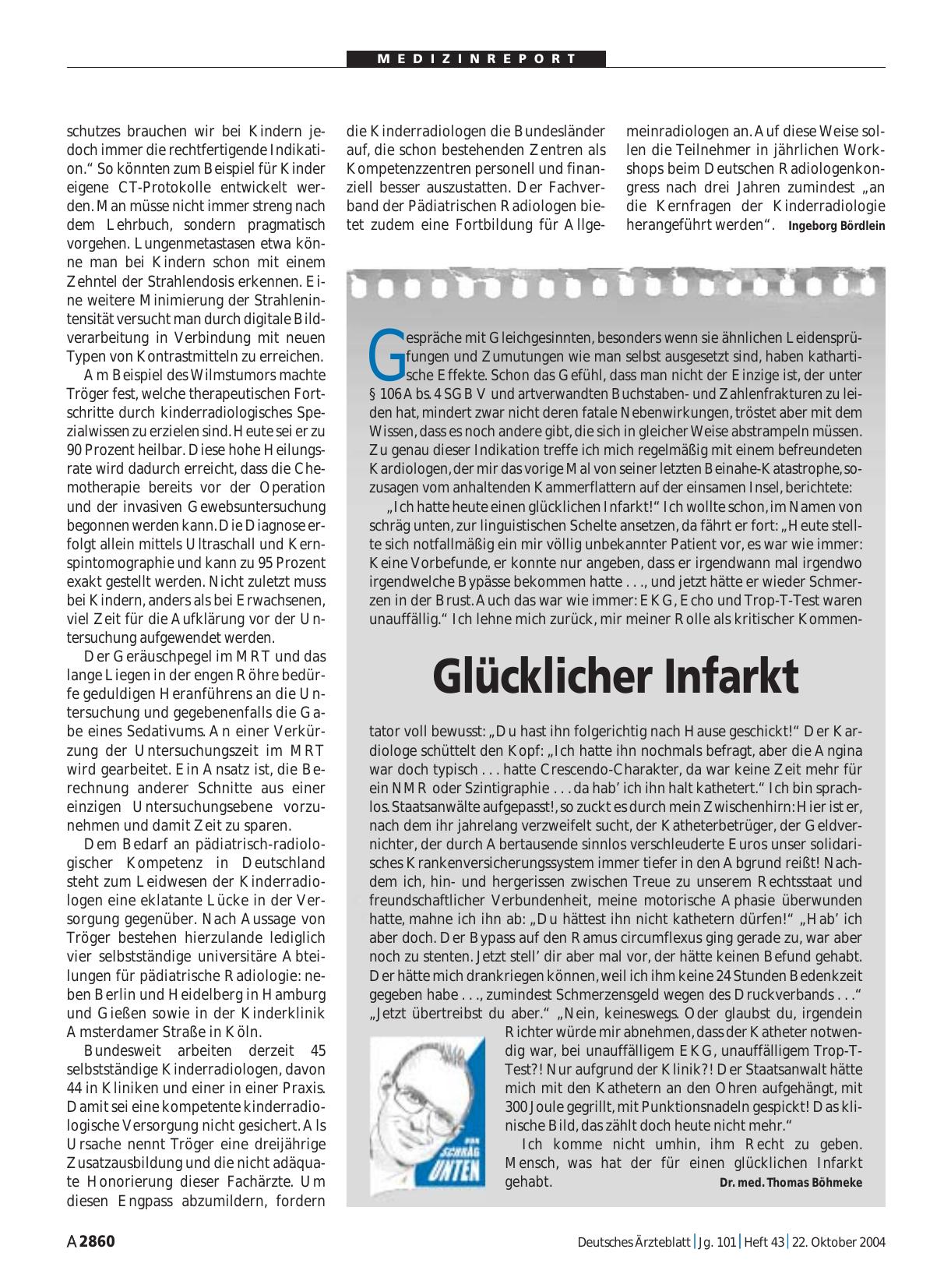 Vorschauseite 1: Glücklicher Infarkt