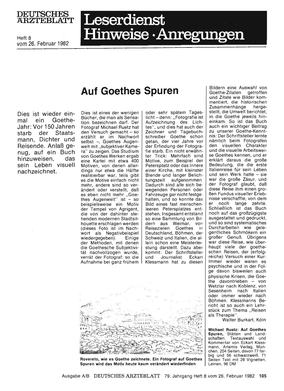 Vorschauseite 1: Auf Goethes Spuren