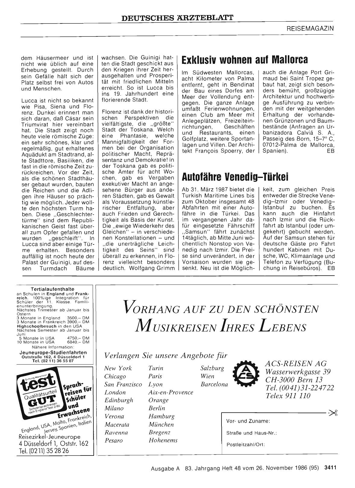 Vorschauseite 1: Autofähre Venedig—Türkei