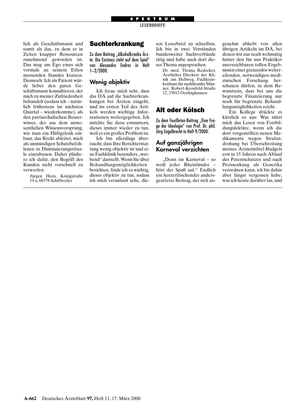 Vorschauseite 1: Alt oder Kölsch: Auf ganzjährigen Karneval verzichten