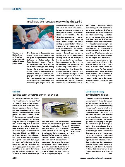 Vorschauseite 1: Gallenblasenentfernung: Zweitmeinung möglich