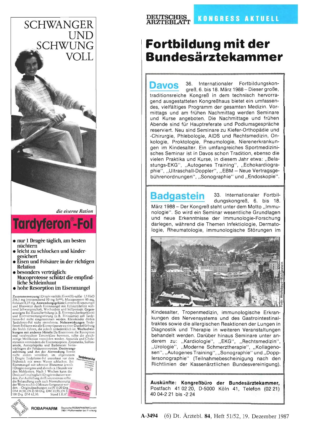 Vorschauseite 1: Fortbildung mit der Bundesärztekammer