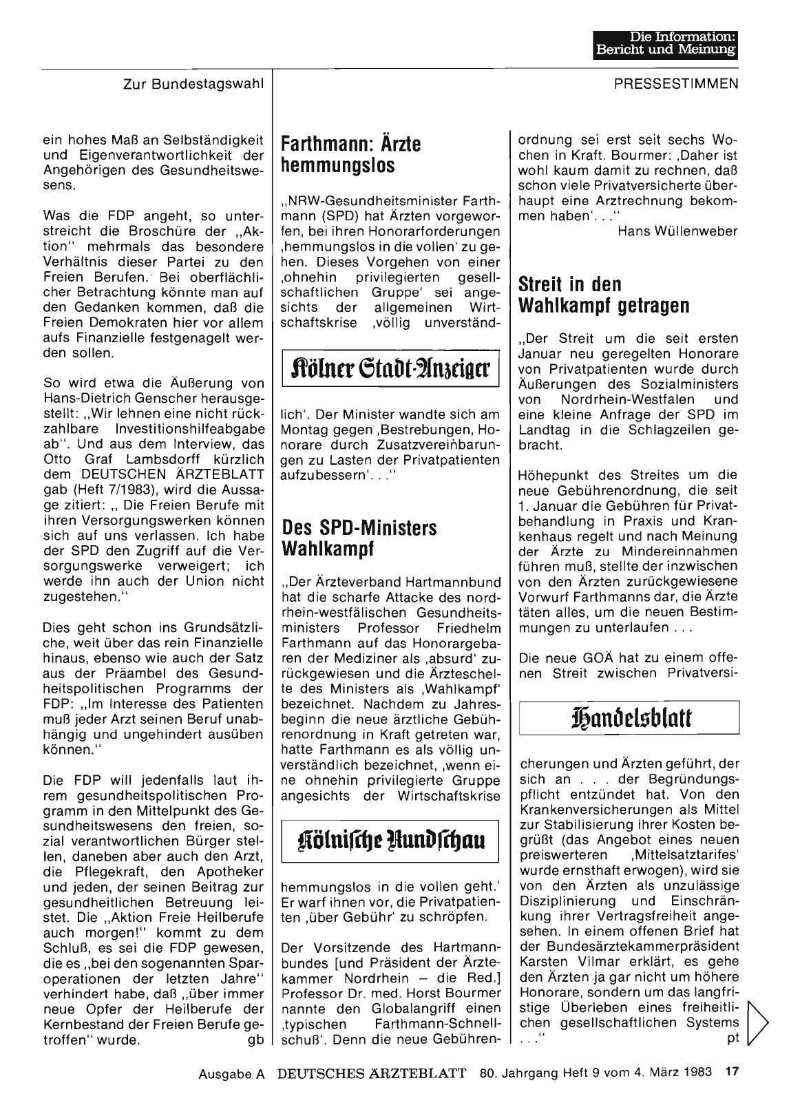 Vorschauseite 1: Pressestimmen