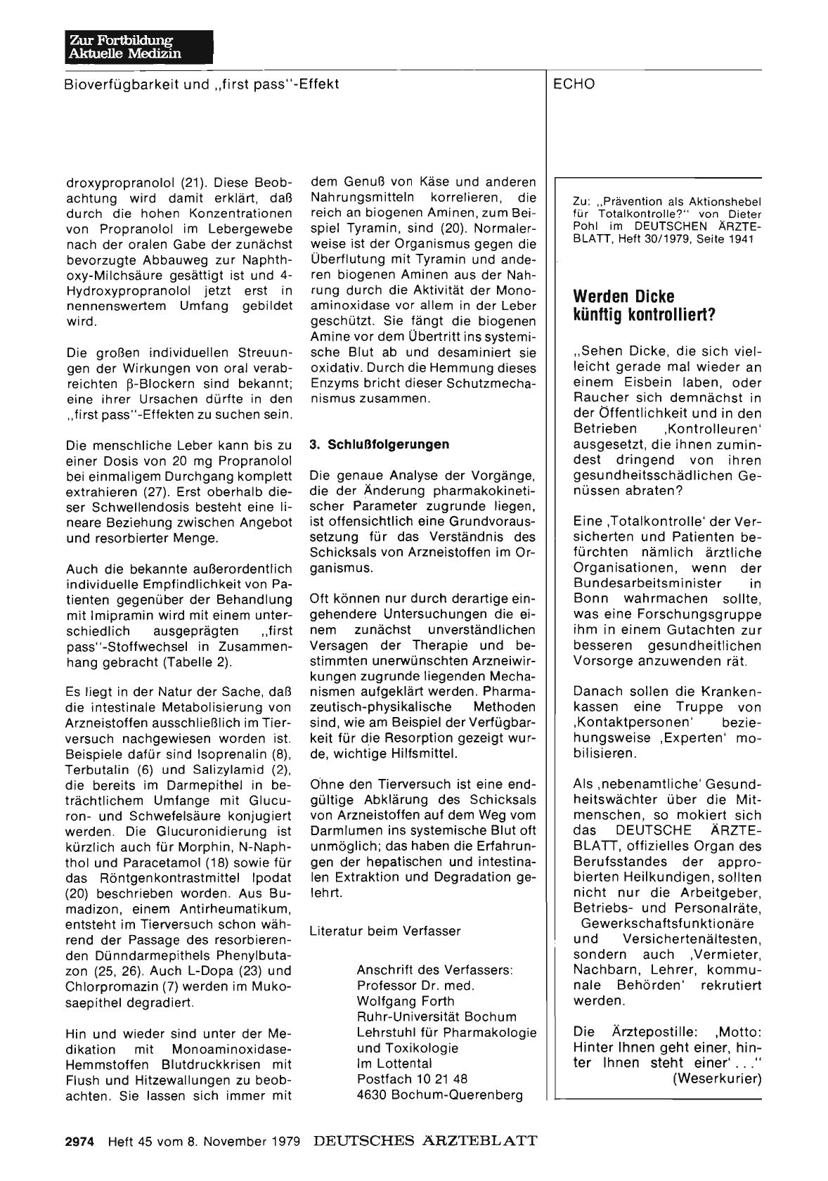 Vorschauseite 1: Werden Dicke künftig kontrolliert?