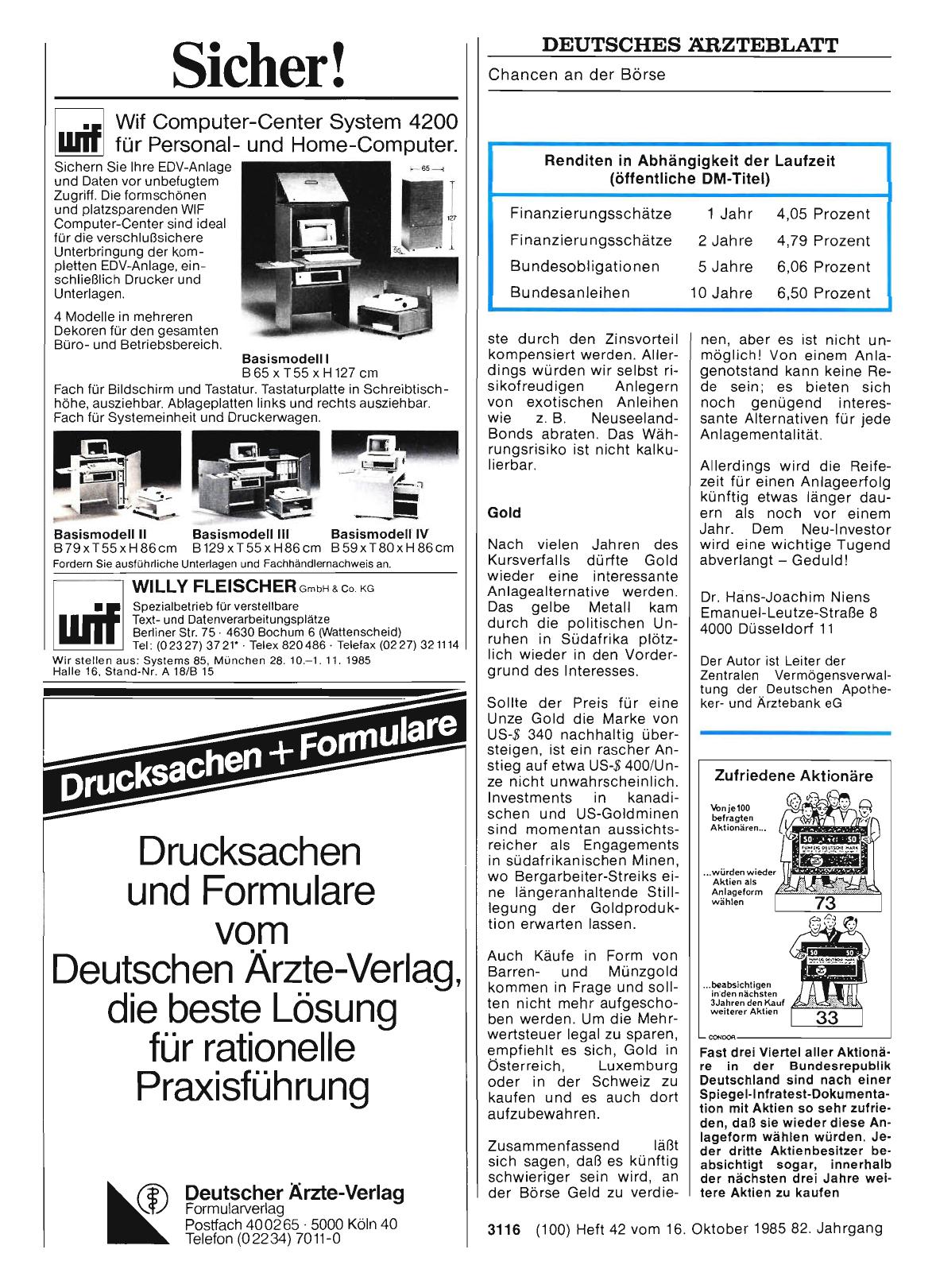 Vorschauseite 1: Zufriedene Aktionäre