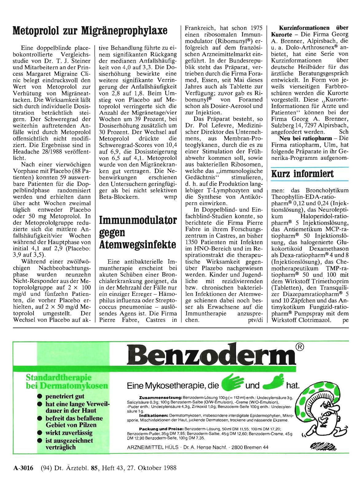 Vorschauseite 1: Kurz informiert