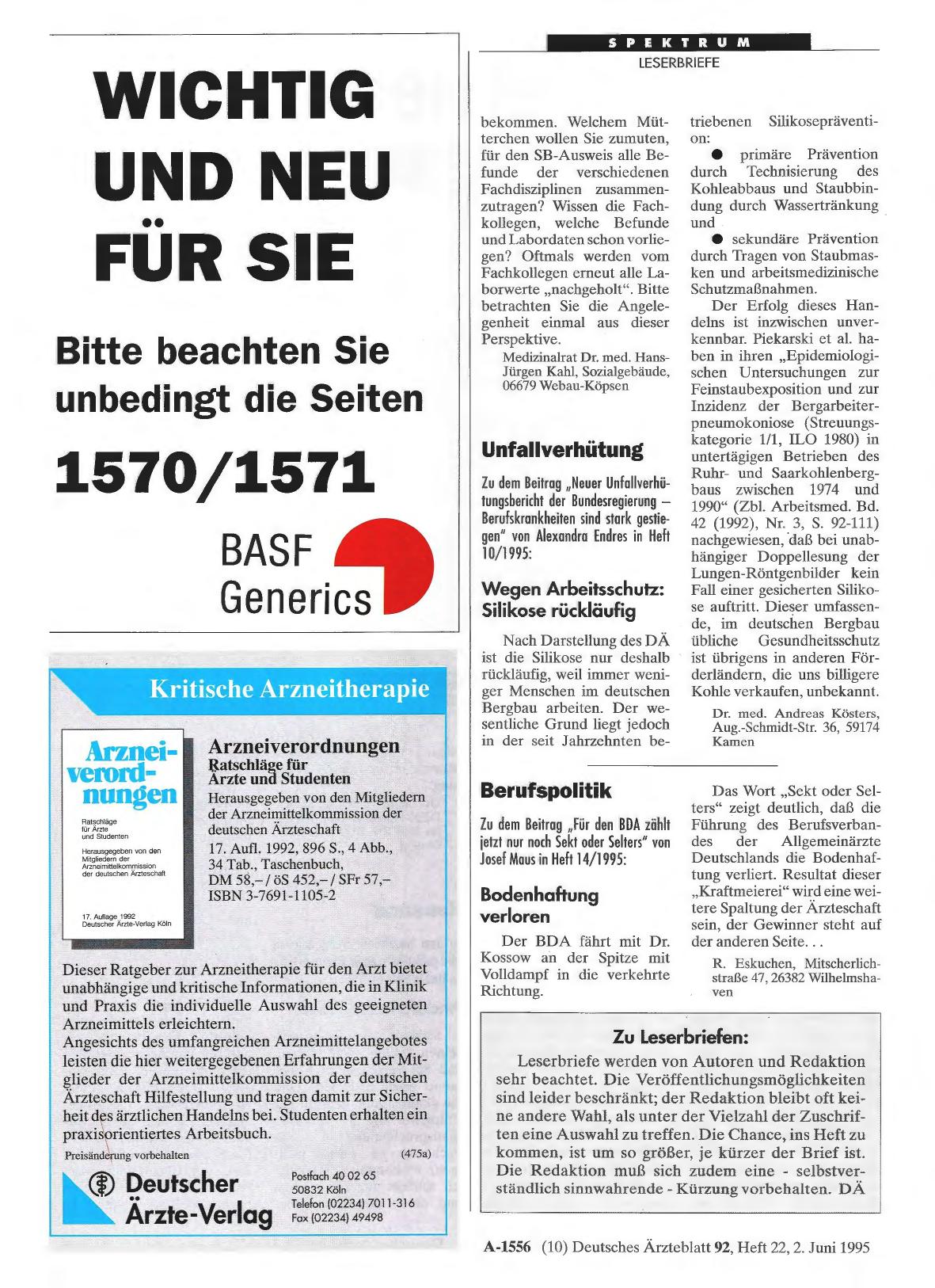 Vorschauseite 1: Berufspolitik: Bodenhaftung verloren