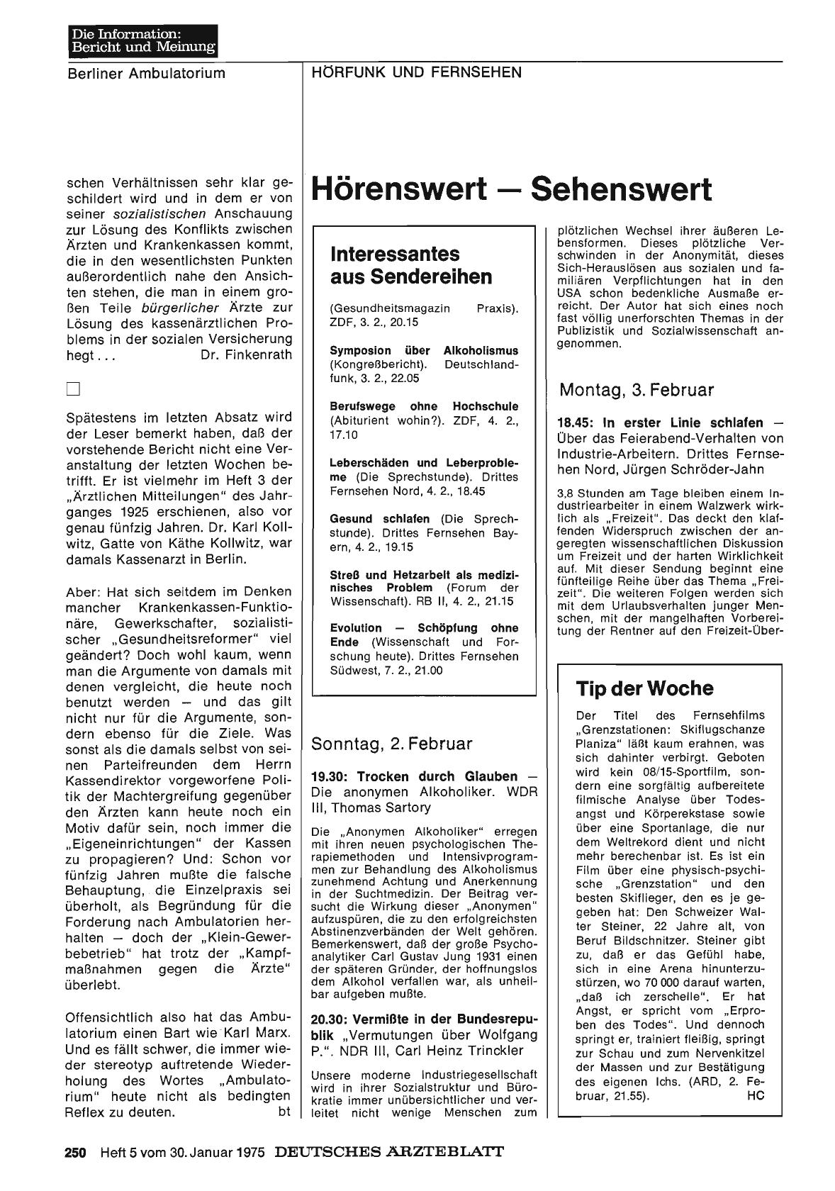 Vorschauseite 1: Hörenswert — Sehenswert