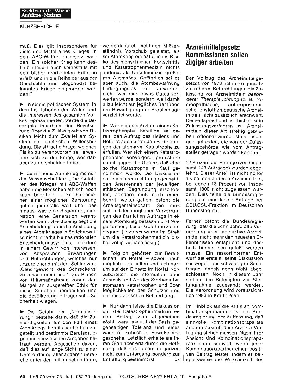 Vorschauseite 1: Arzneimittelgesetz: Kommissionen sollen zügiger arbeiten