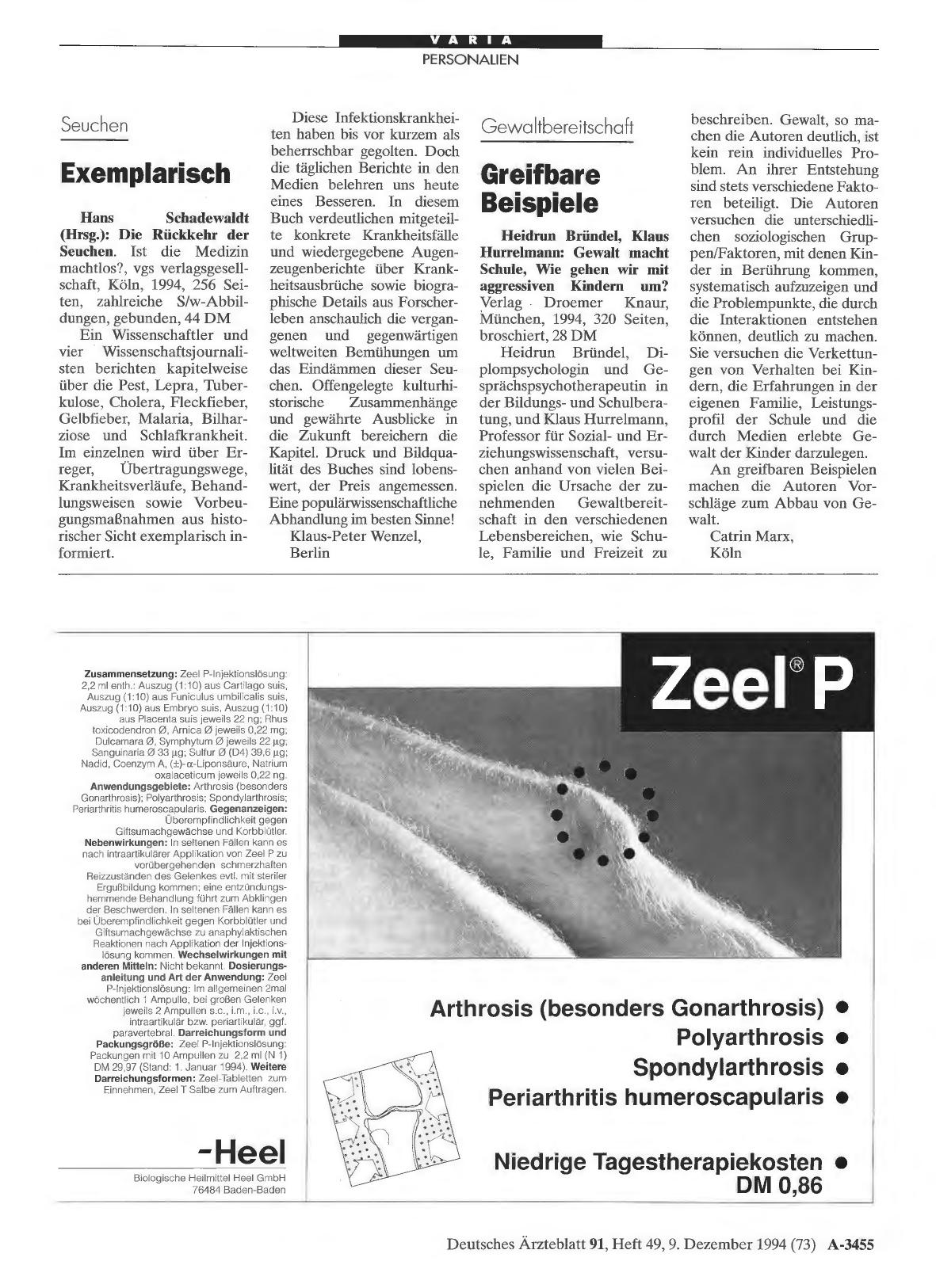 Vorschauseite 1: Seuchen: Exemplarisch