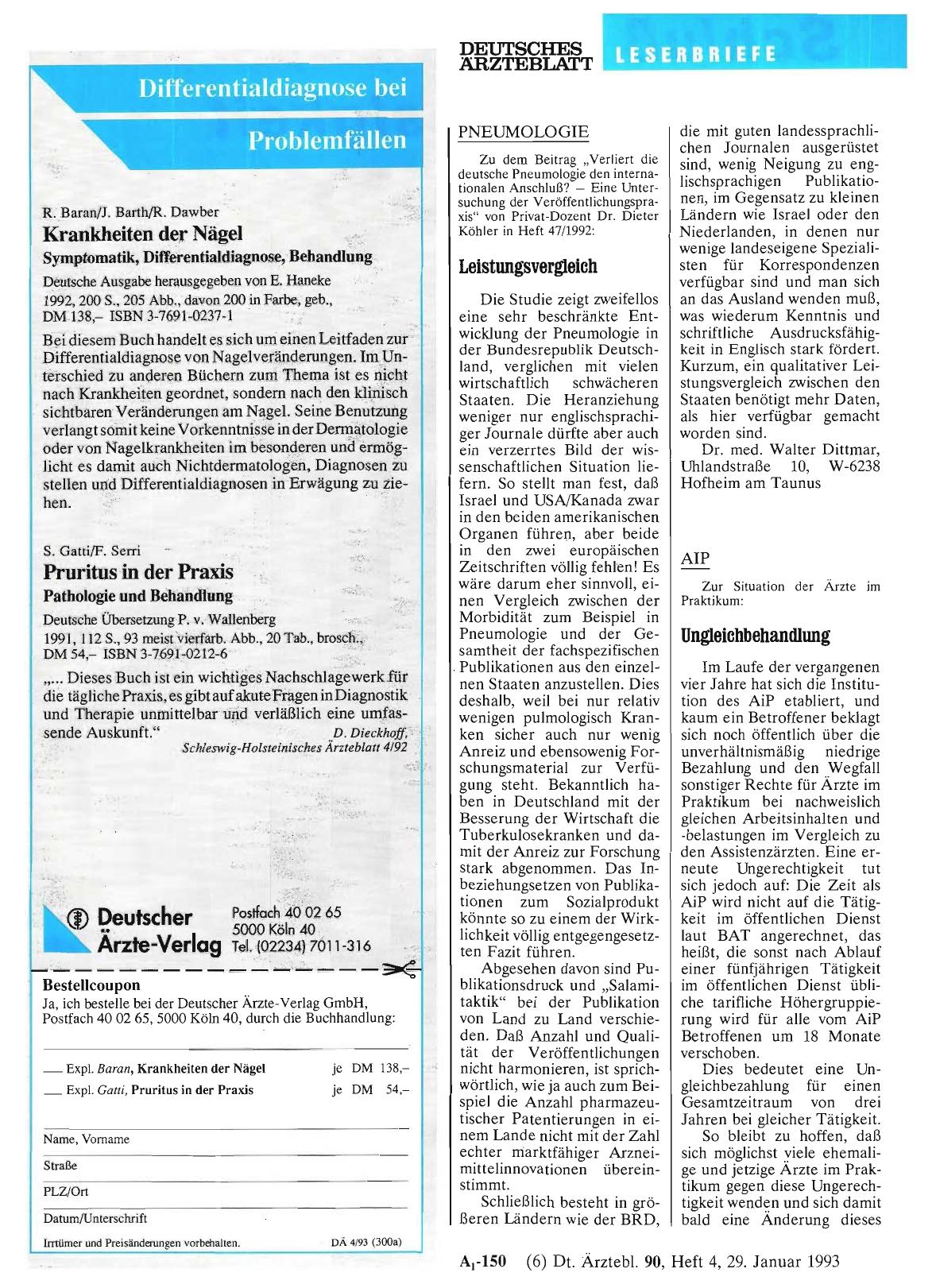 Vorschauseite 1: PNEUMOLOGIE: Leistungsvergleich