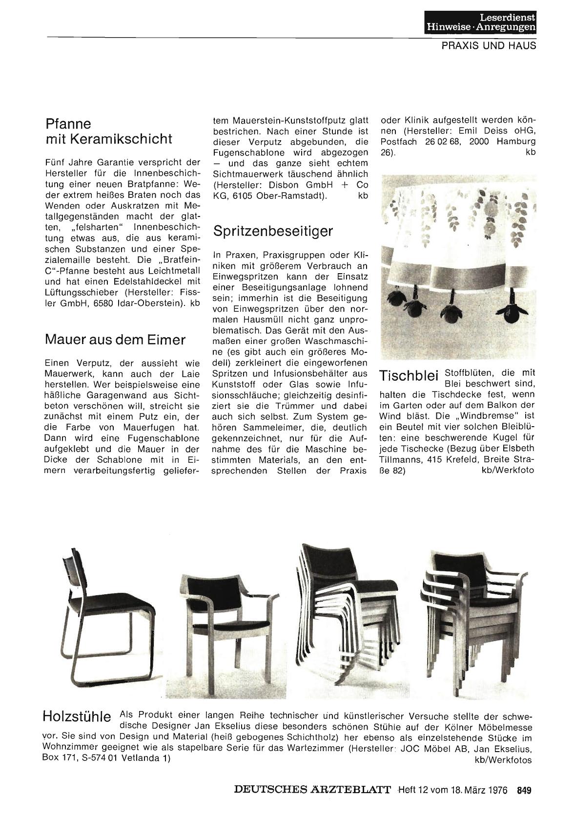 Vorschauseite 1: Tischblei