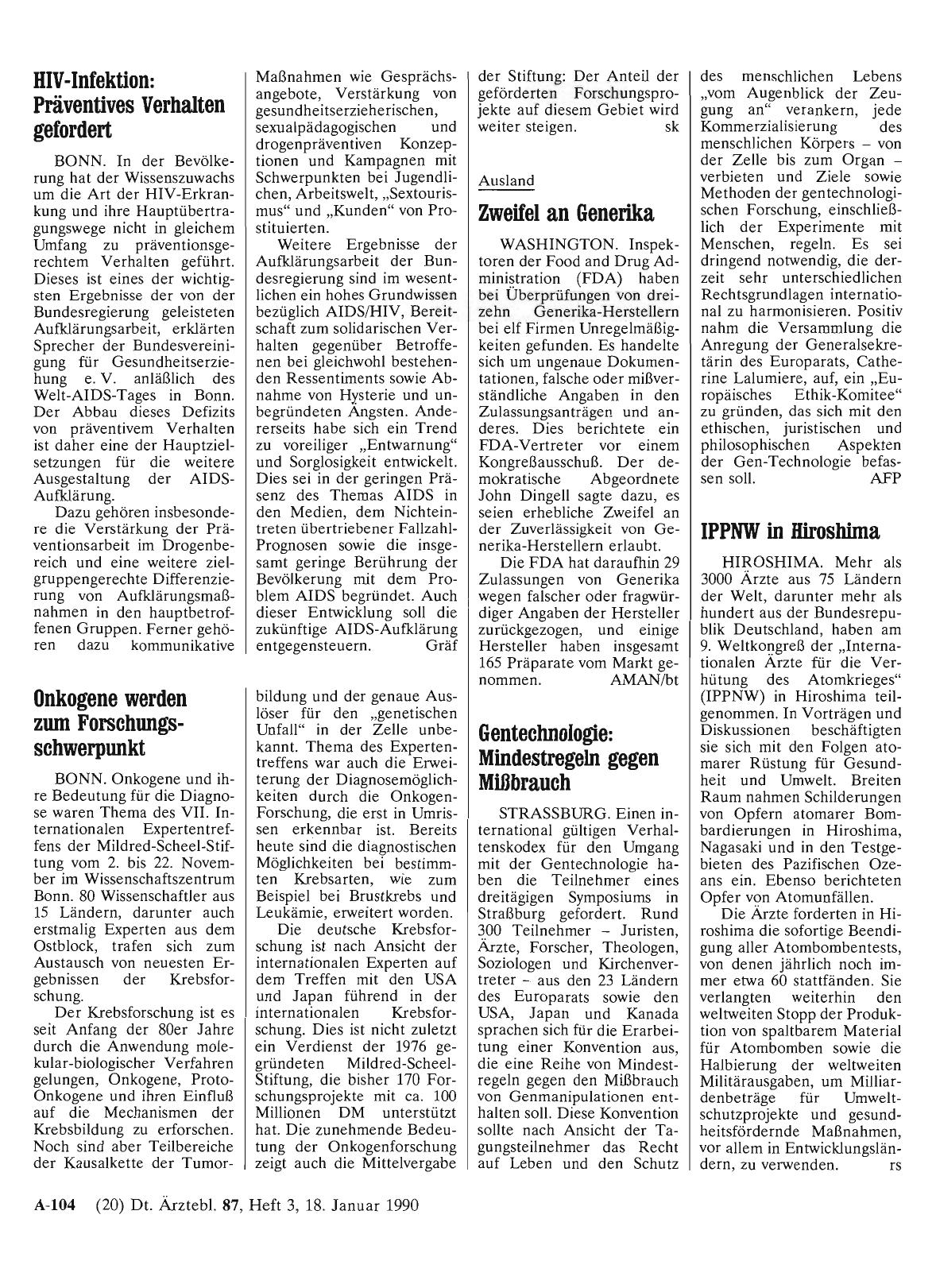 Vorschauseite 1: Onkogene werden zum Forschungsschwerpunkt