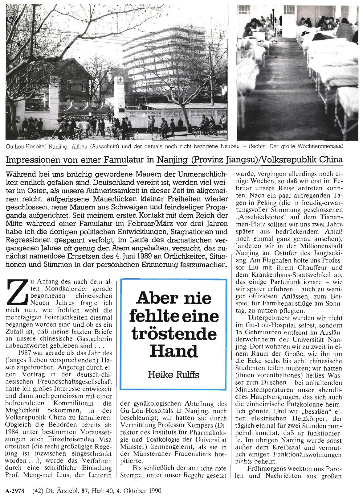 Vorschauseite 1: Aber nie fehlte eine tröstende Hand