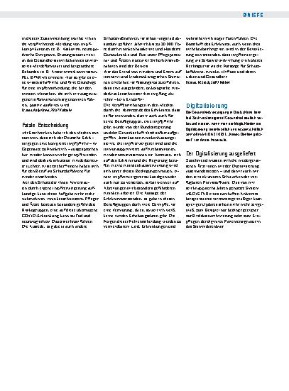 Vorschauseite 1: Impfverweigerer: Fatale Entscheidung
