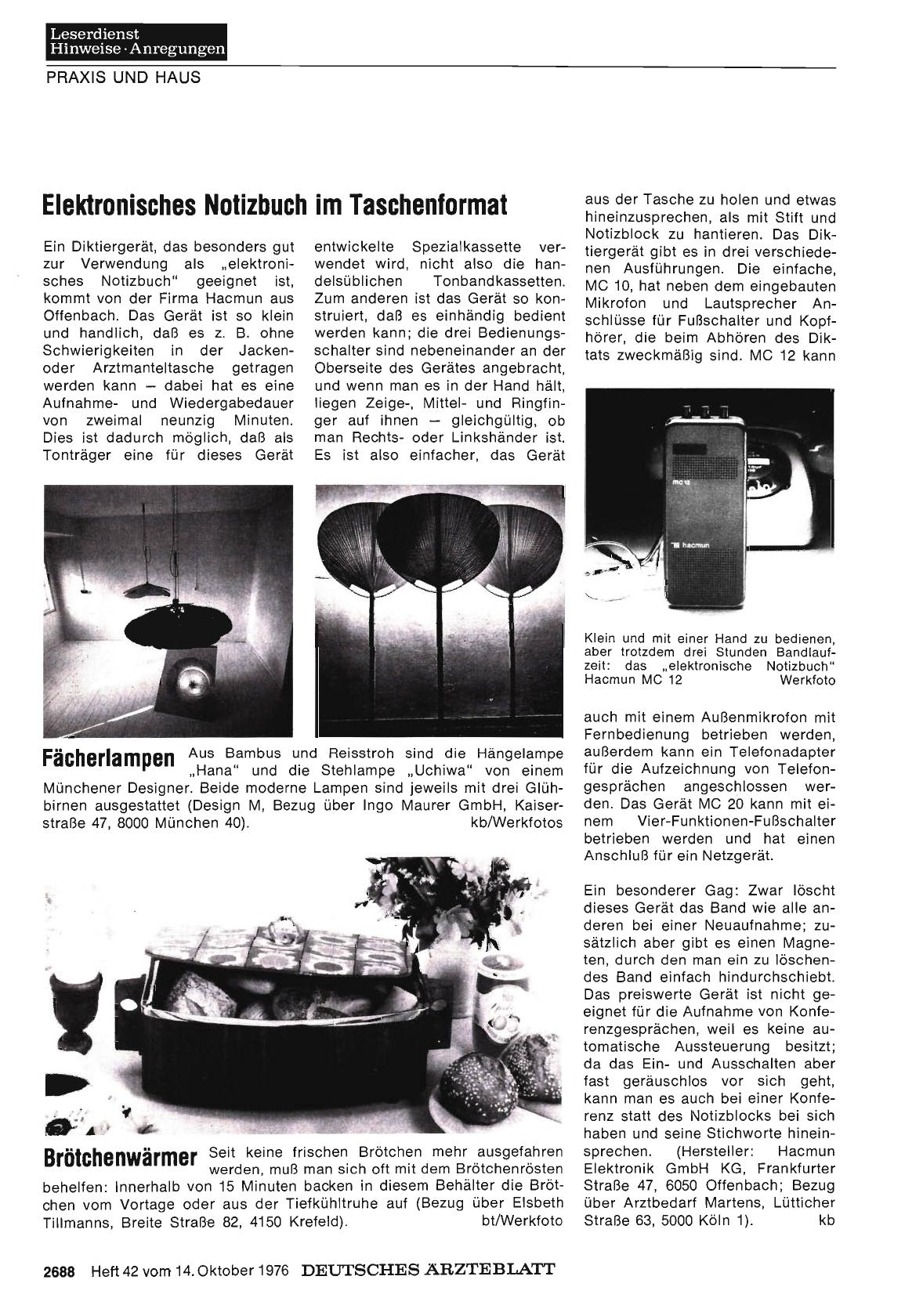 Vorschauseite 1: Fächerlampen