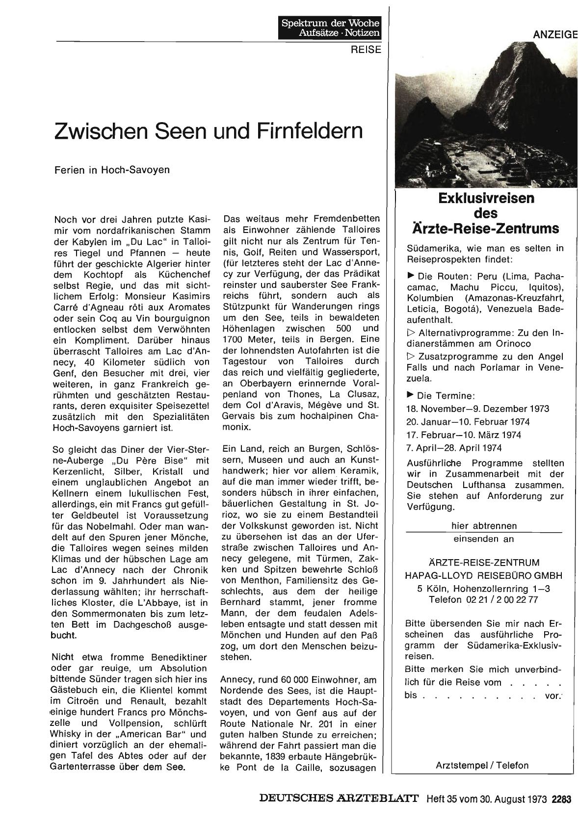 Vorschauseite 1: Zwischen Seen und Firnfeldern