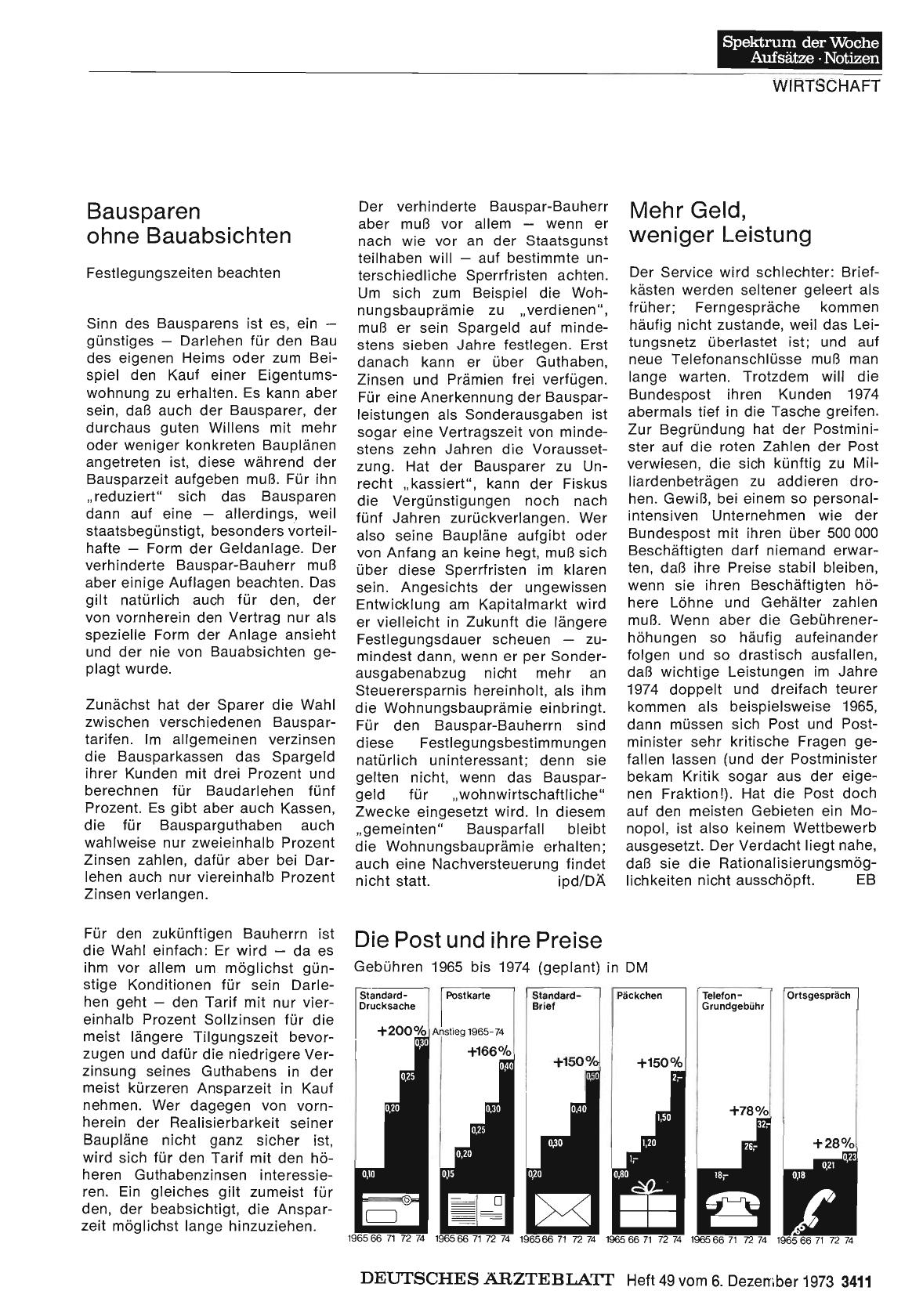 Vorschauseite 1: Bausparen ohne Bauabsichten