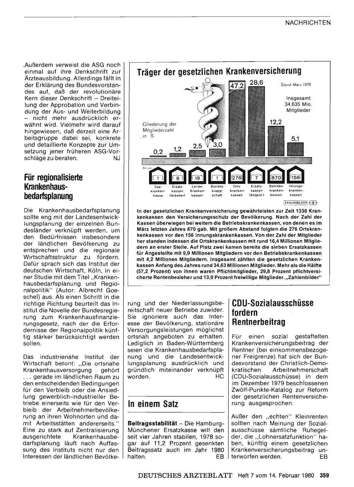 Vorschauseite 1: Für regionalisierte Krankenhausbedarfsplanung