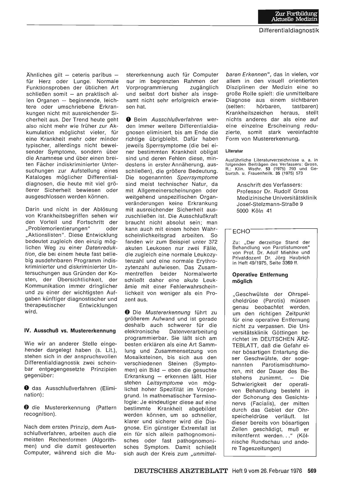 Vorschauseite 1: Operative Entfernung möglich