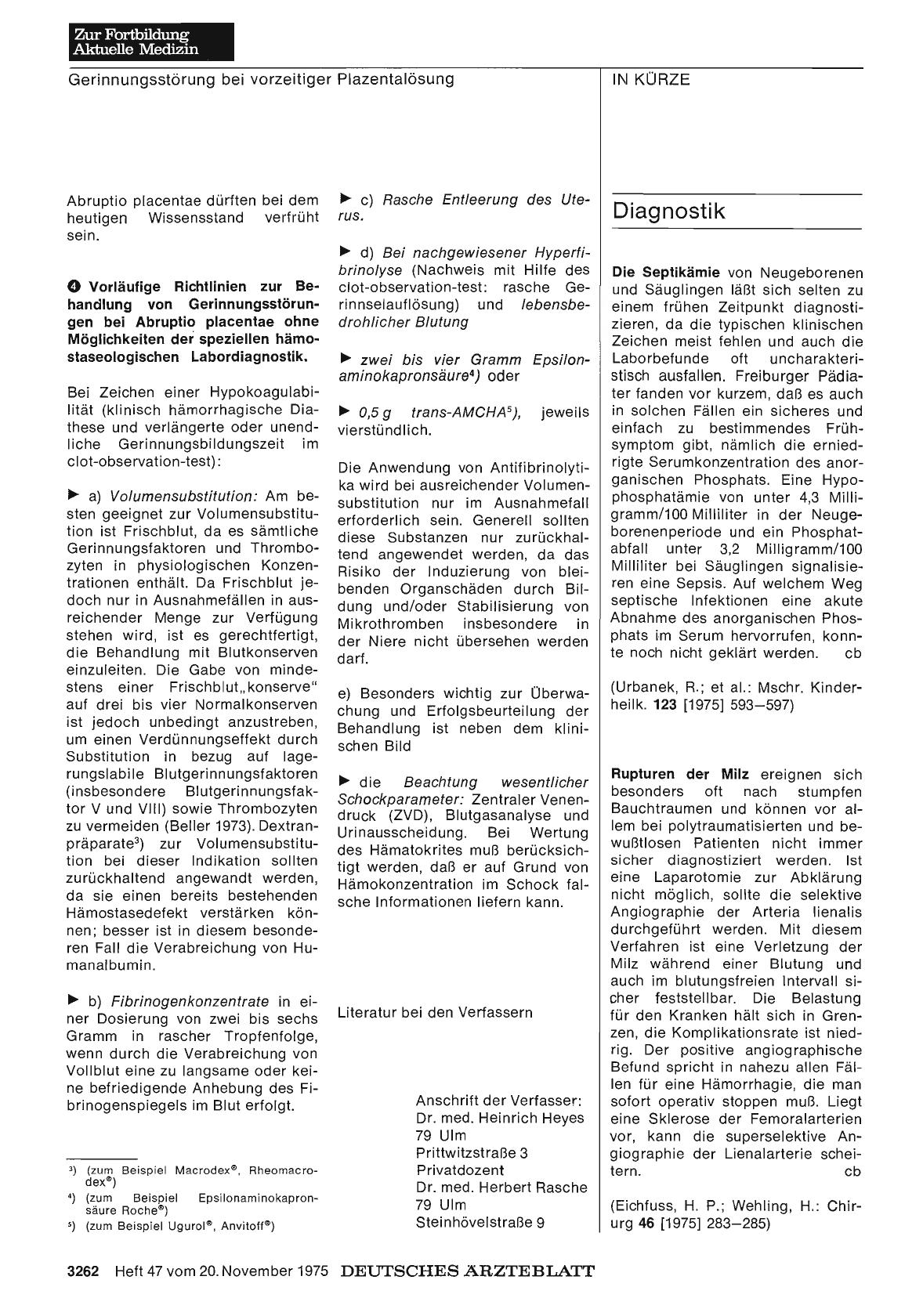Vorschauseite 1: Diagnostik