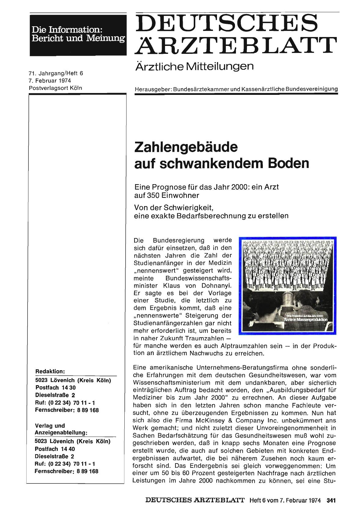 Vorschauseite 1: Zahlengebäude auf schwankendem Boden