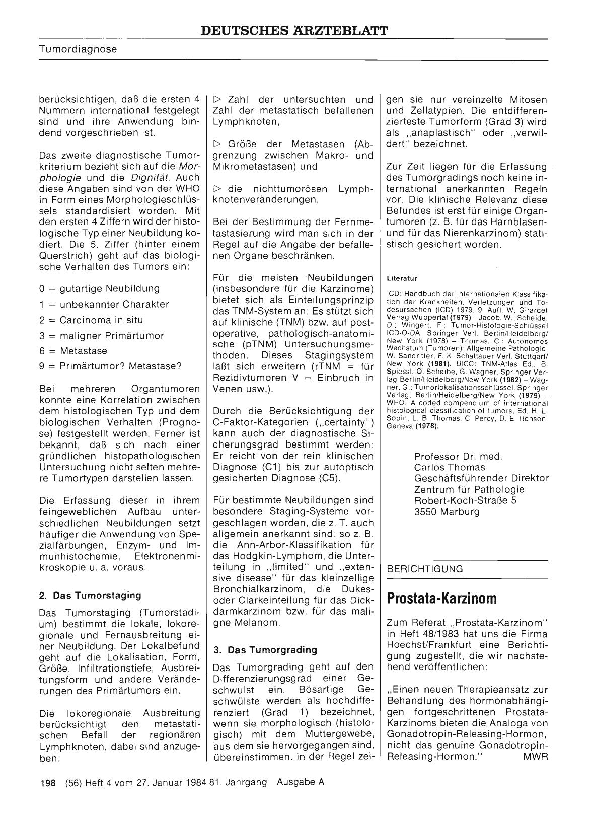 Vorschauseite 1: Prostata-Karzinom