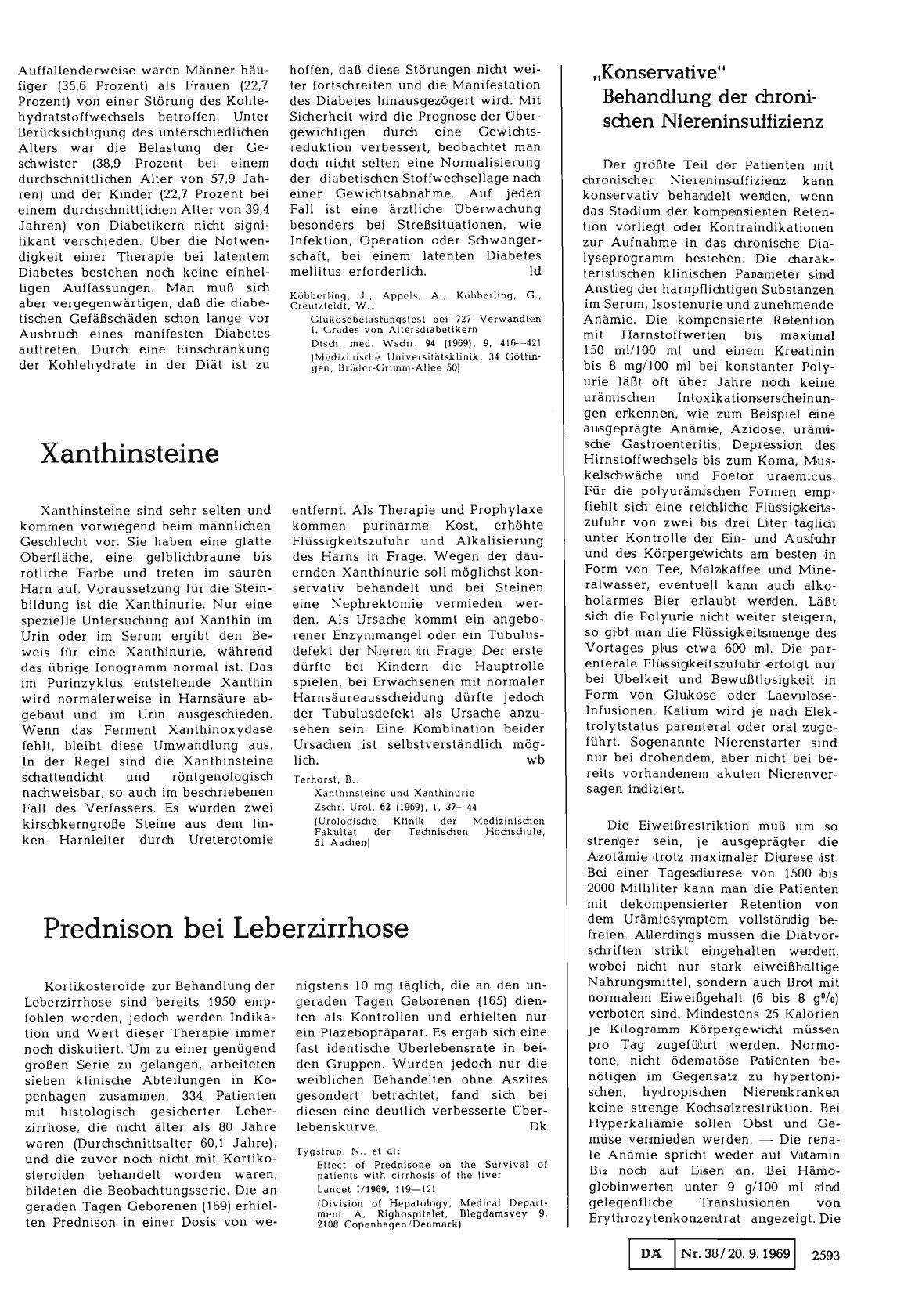 Vorschauseite 1: "Konservative" Behandlung der duonischen Niereninsuffizienz