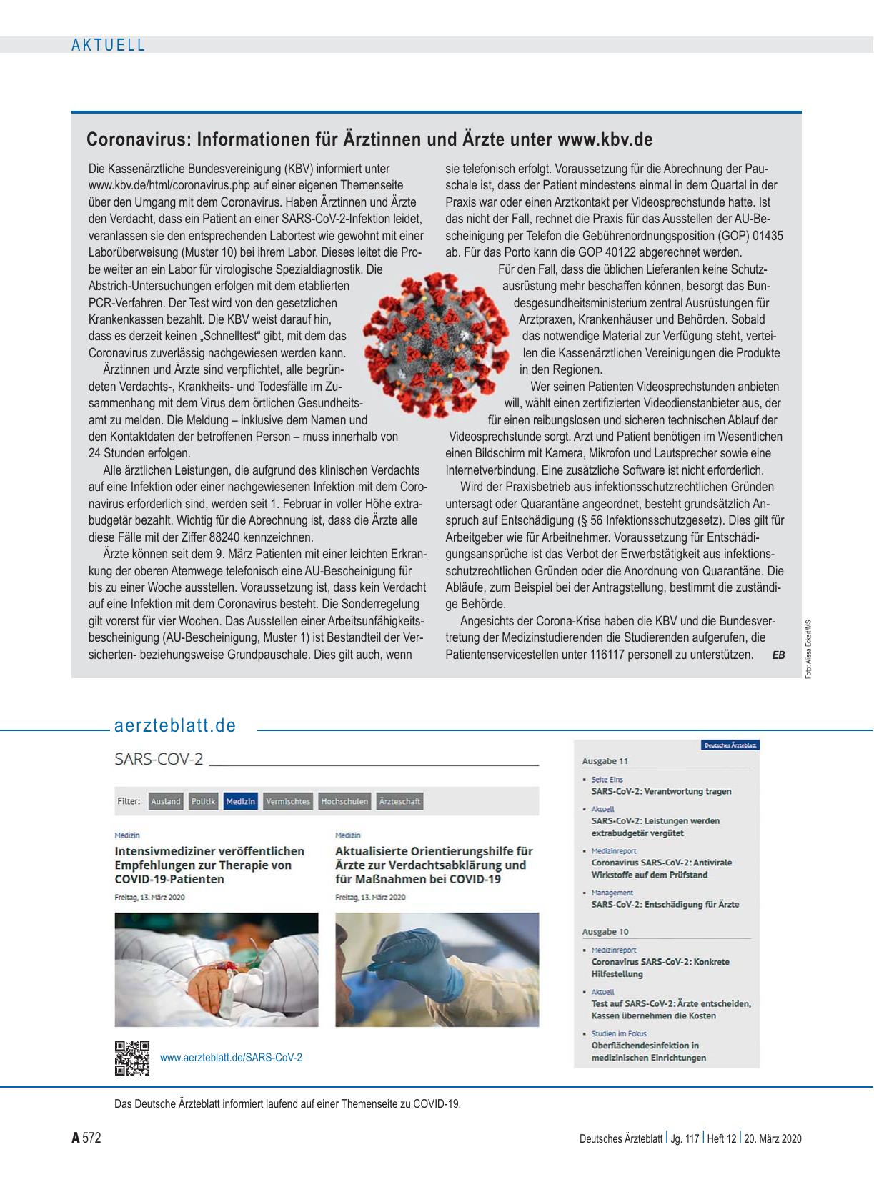Vorschauseite 1: aerzteblatt. de