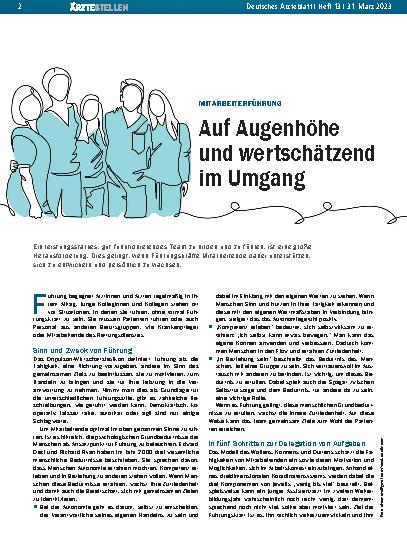 Vorschauseite 1: Mitarbeiterführung: Auf Augenhöhe und wertschätzend im Umgang