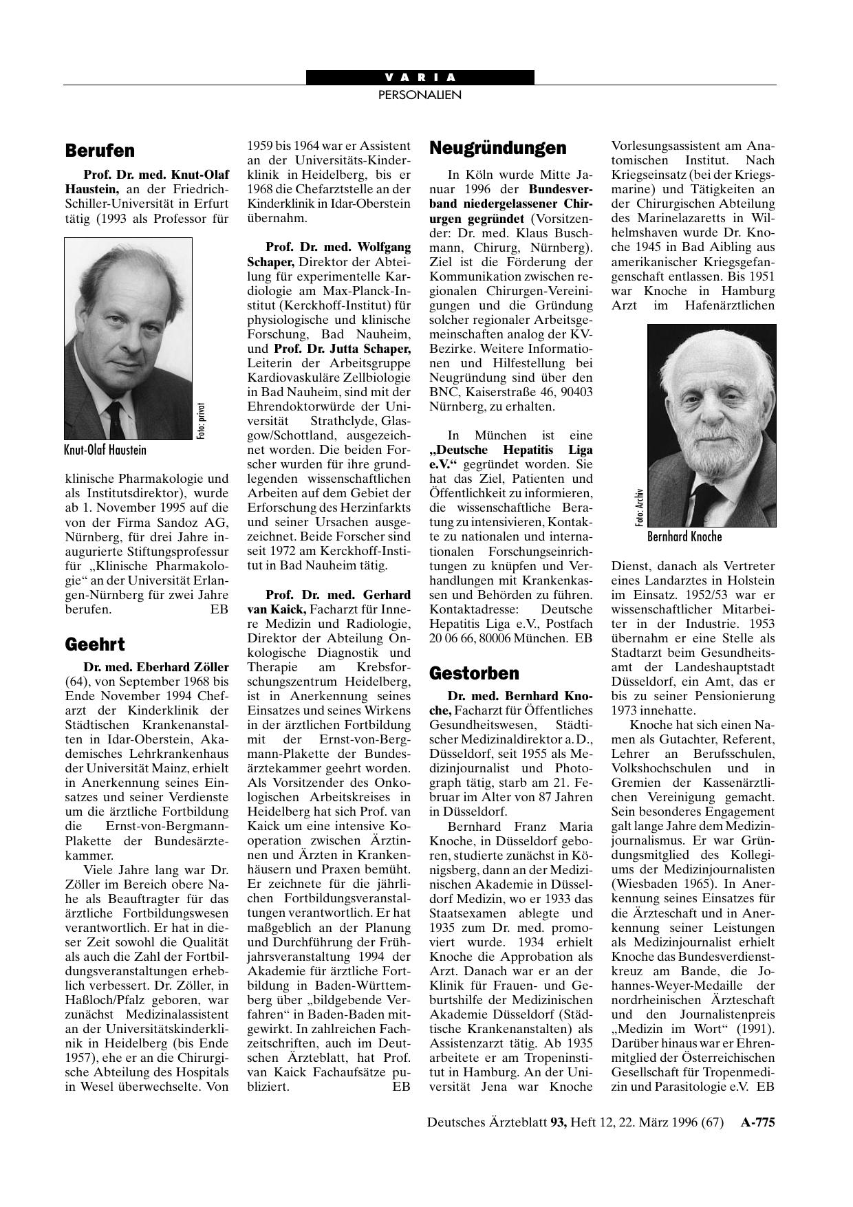 Vorschauseite 1: Berufen