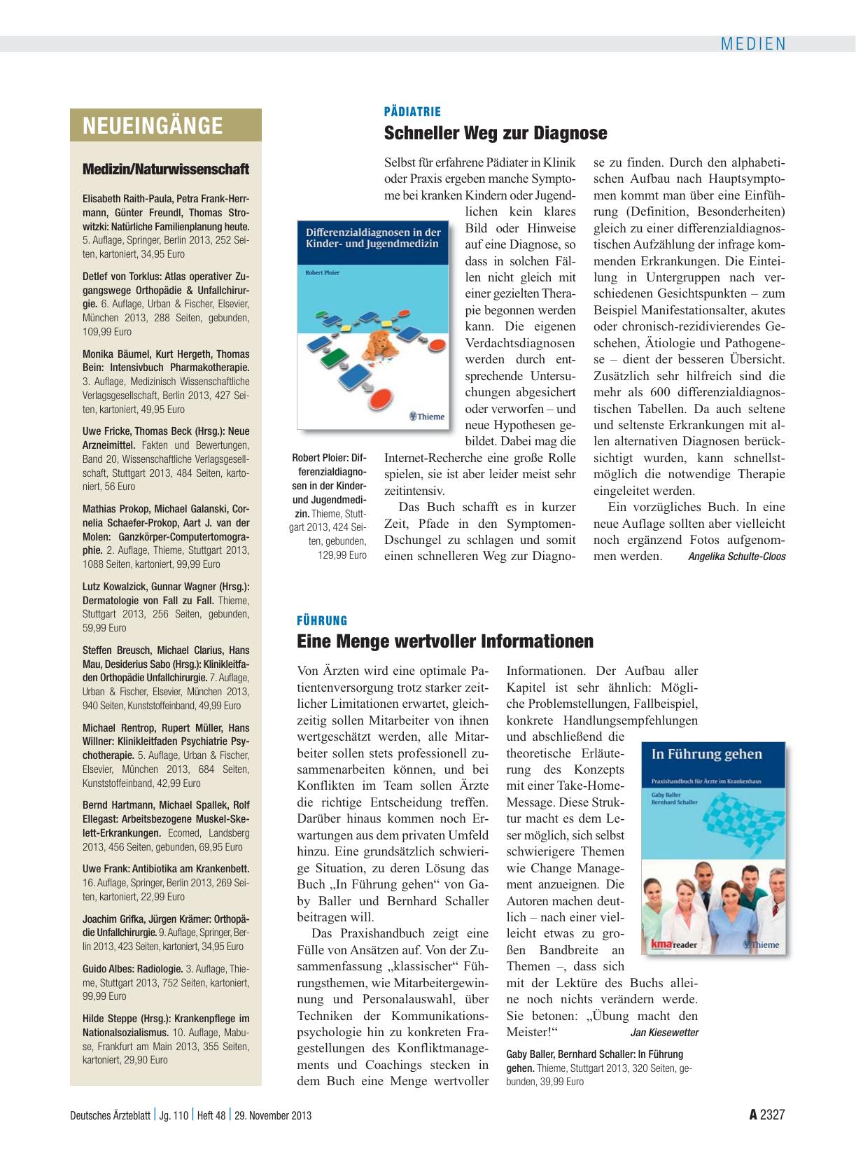Vorschauseite 1: Führung: Eine Menge wertvoller Informationen