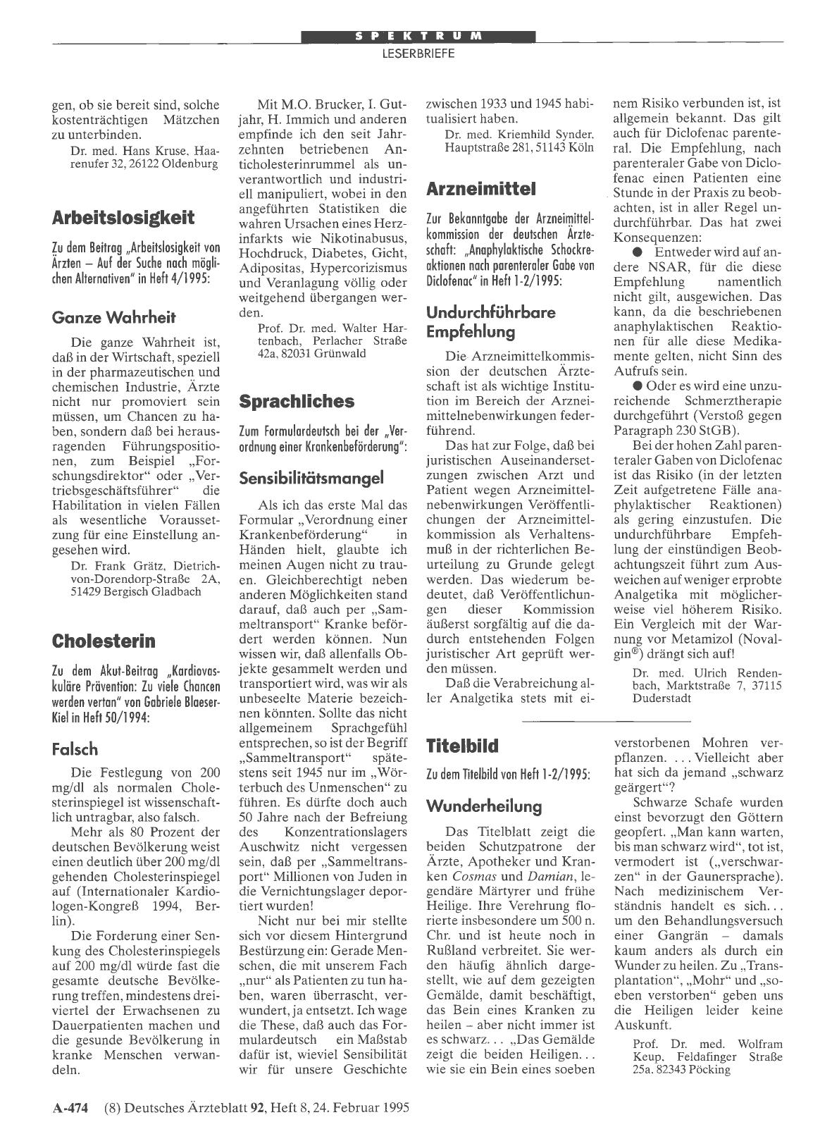 Vorschauseite 1: Titelbild: Wunderheilung