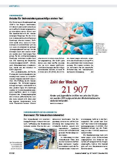 Vorschauseite 1: Zahl der Woche 21 907