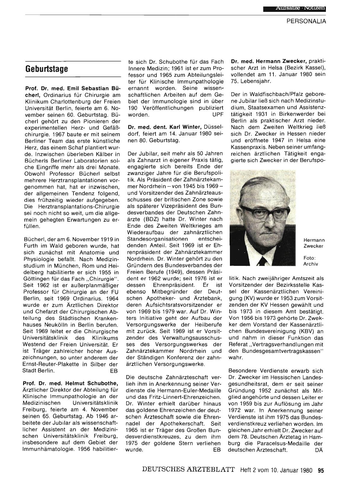 Vorschauseite 1: Geburtstage