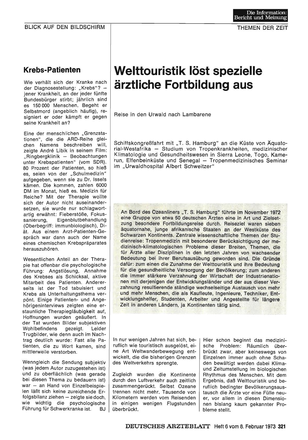 Vorschauseite 1: Krebs-Patienten