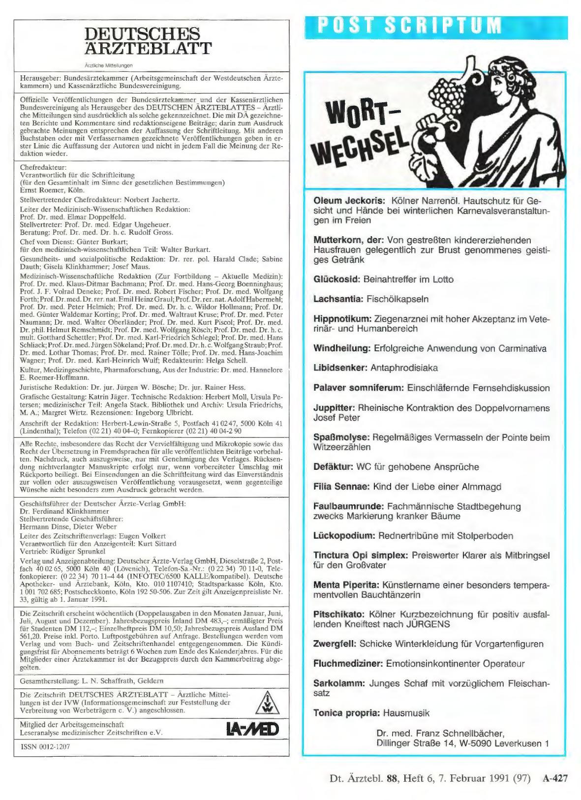 Vorschauseite 1: Wortwechsel