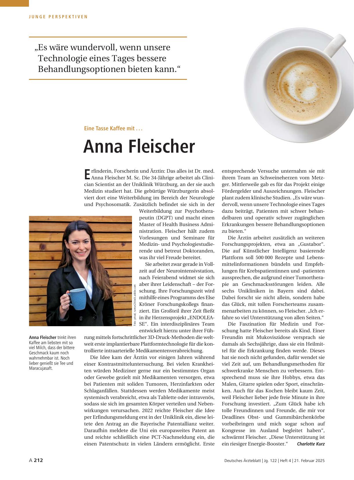 Vorschauseite 1: Eine Tasse Kaffee mit. .. : Anna Fleischer