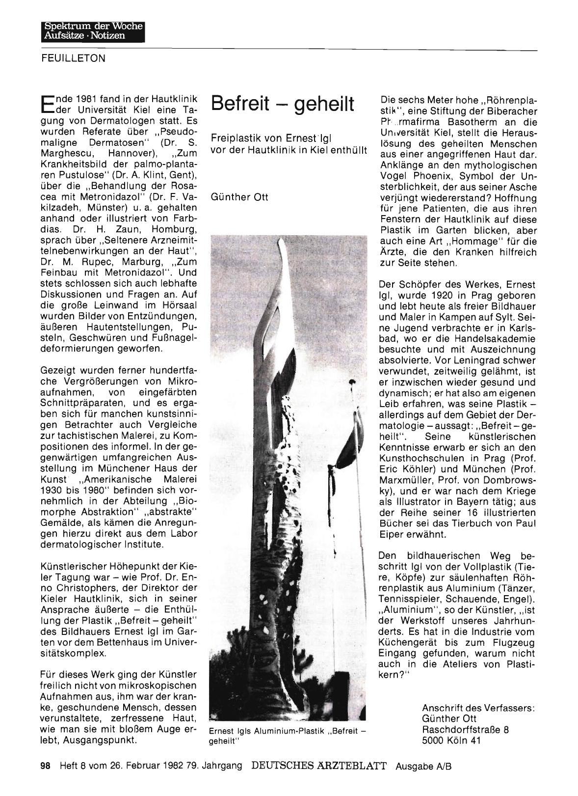 Vorschauseite 1: Befreit — geheilt