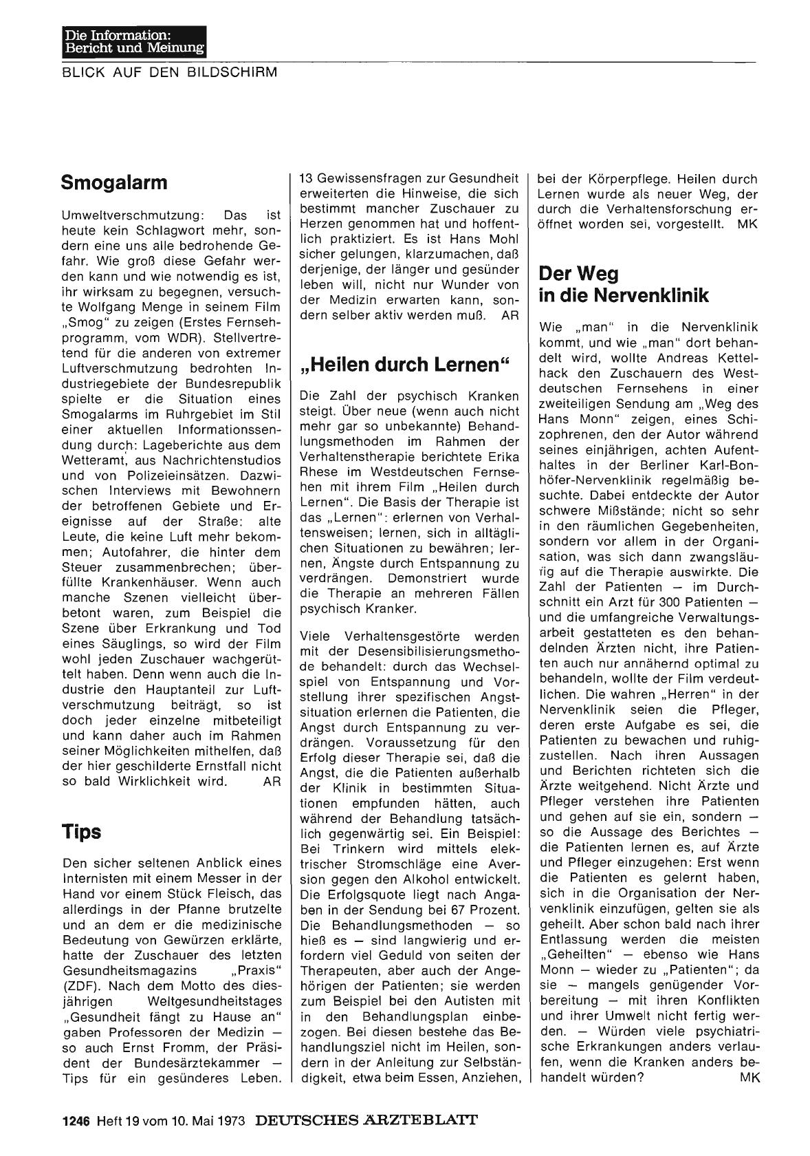 Vorschauseite 1: Der Weg in die Nervenklinik