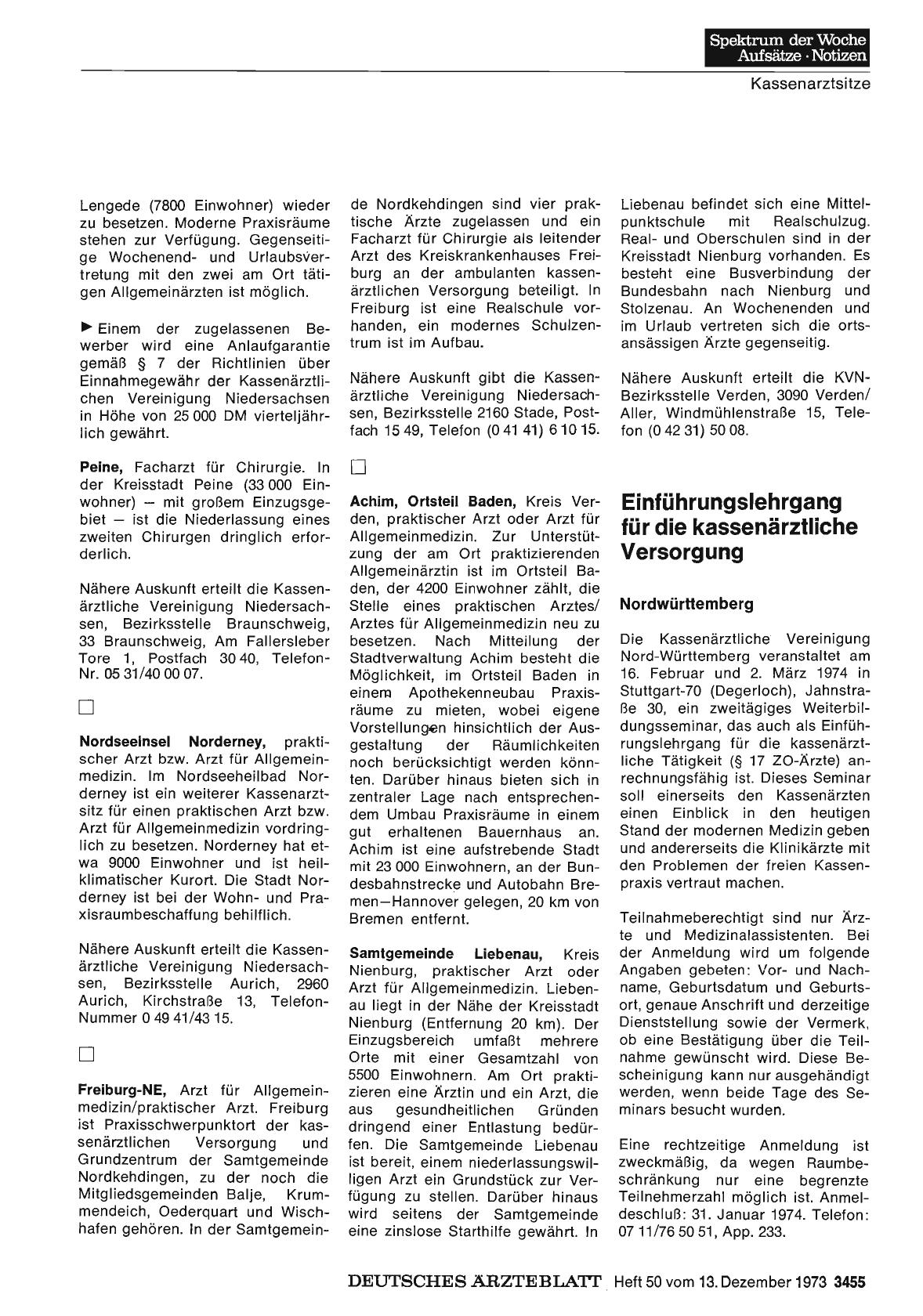 Vorschauseite 1: Einführungslehrgang für die kassenärztliche Versorgung