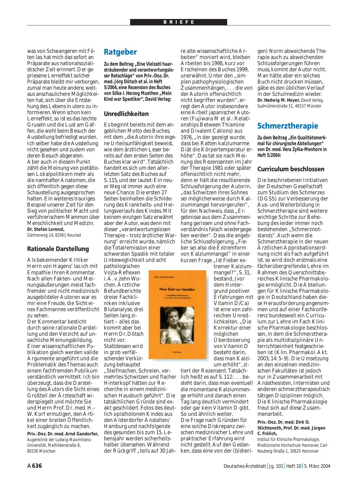 Vorschauseite 1: Körperwelten: Rationale Darstellung