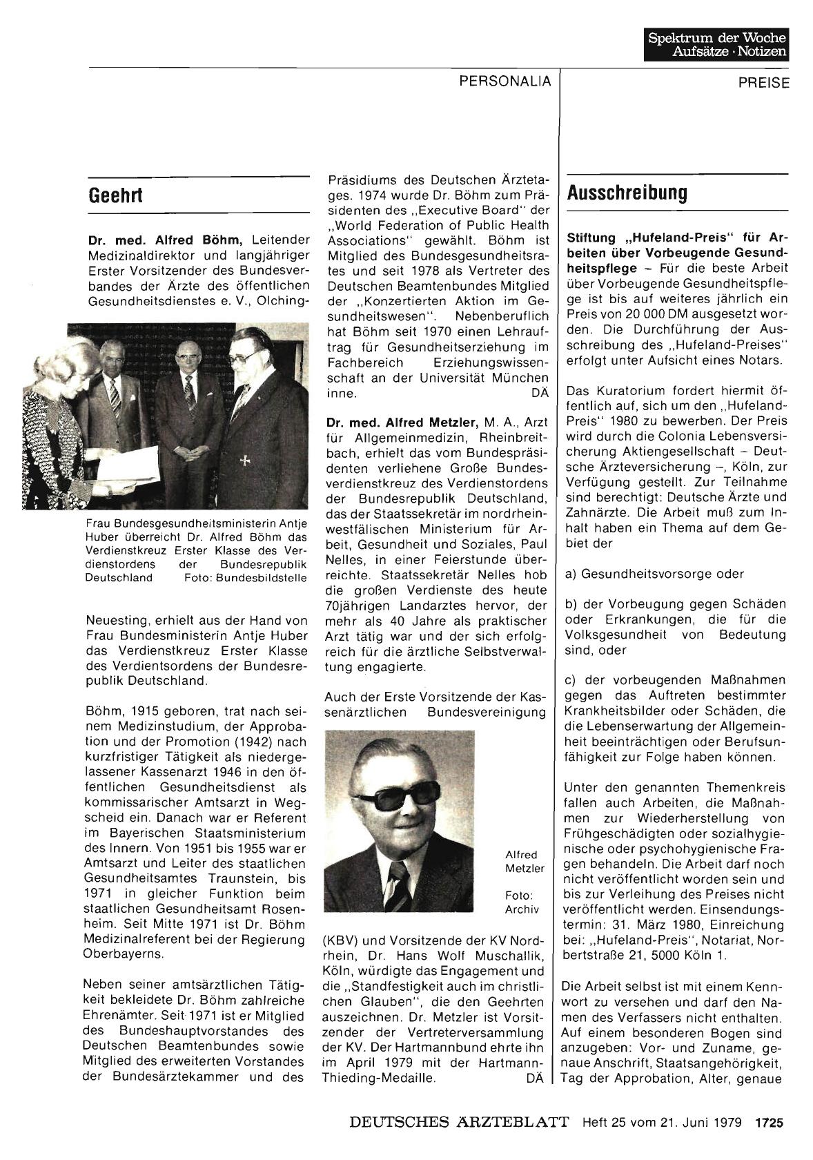 Vorschauseite 1: Ausschreibung