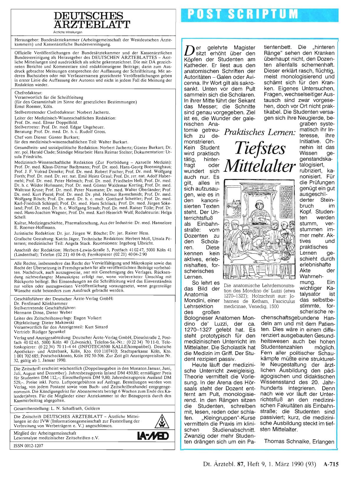 Vorschauseite 1: Praktisches Lernen: Tiefstes Mittelalter