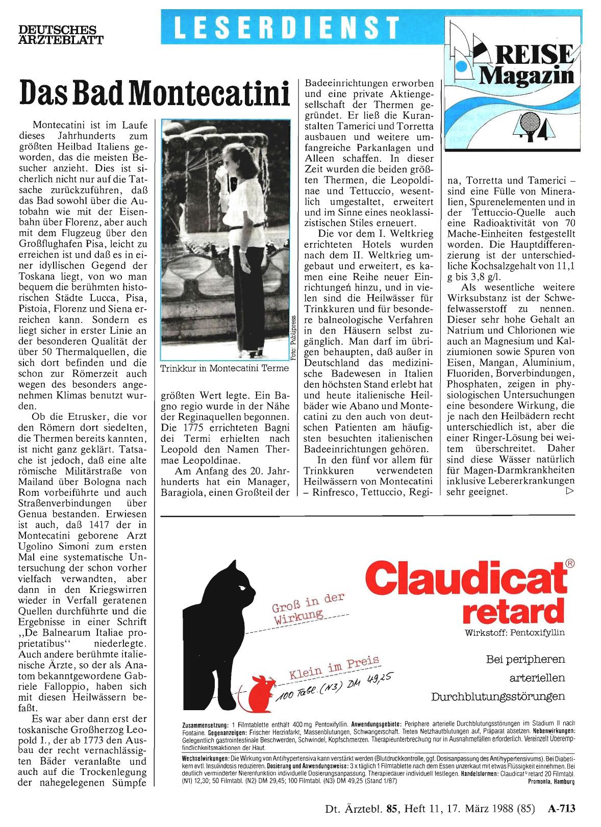 Vorschauseite 1: Das Bad Montecatini