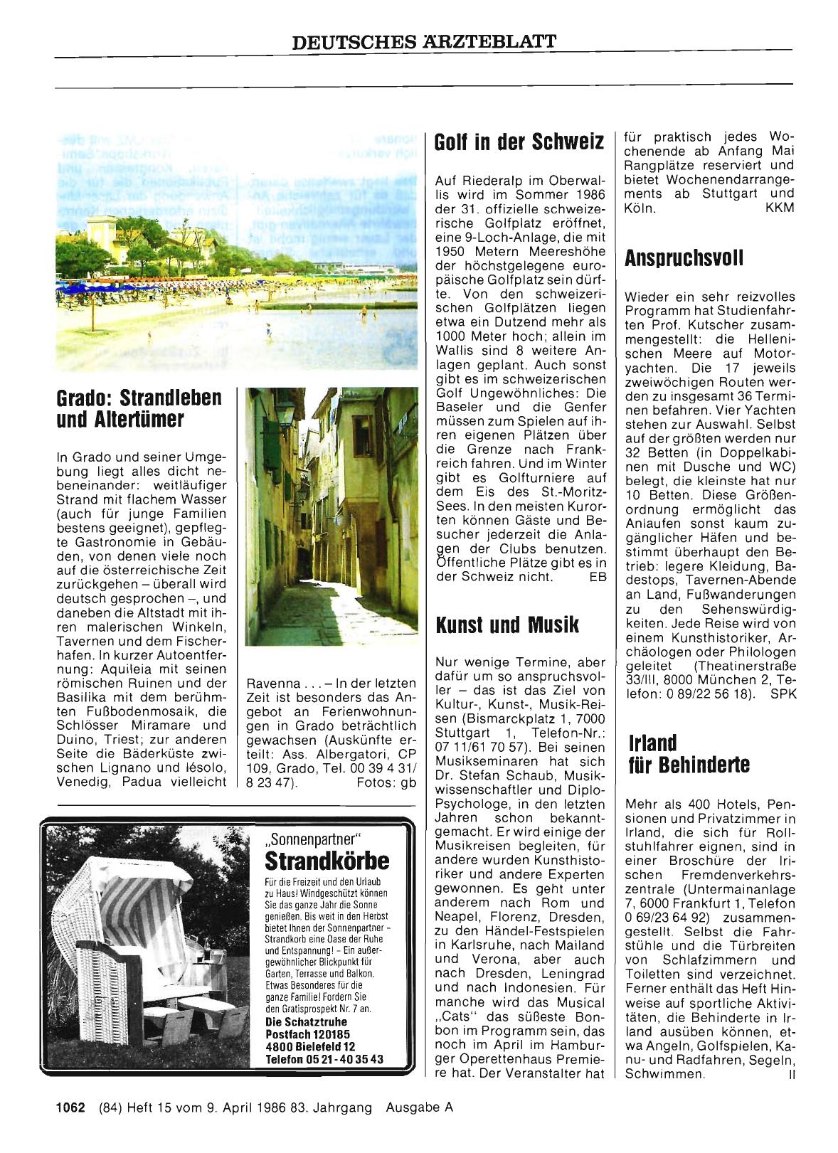 Vorschauseite 1: Grado: Strandleben und Altertümer