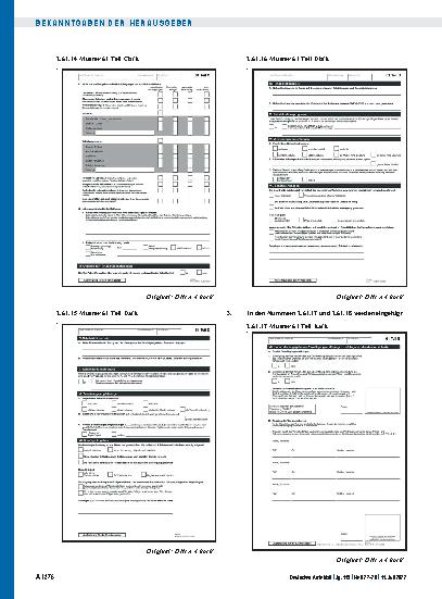 Vorschauseite 3: 23. Änderung der Vereinbarung über den Einsatz des Blankoformularbedruckungs-Verfahrens zur Herstellung und Bedruckung von Vordrucken für die vertragsärztliche Versorgung vom 1. O…